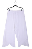 SUN MODA Women Palazzo Pants Regular fit in White - XL