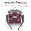 Smart Electric Pulse Neck & Back Massager – 4-Head Pain Relief Device with Heat