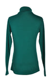 URBAN COCO Women Turtleneck Tops Regular fit in Green - S
