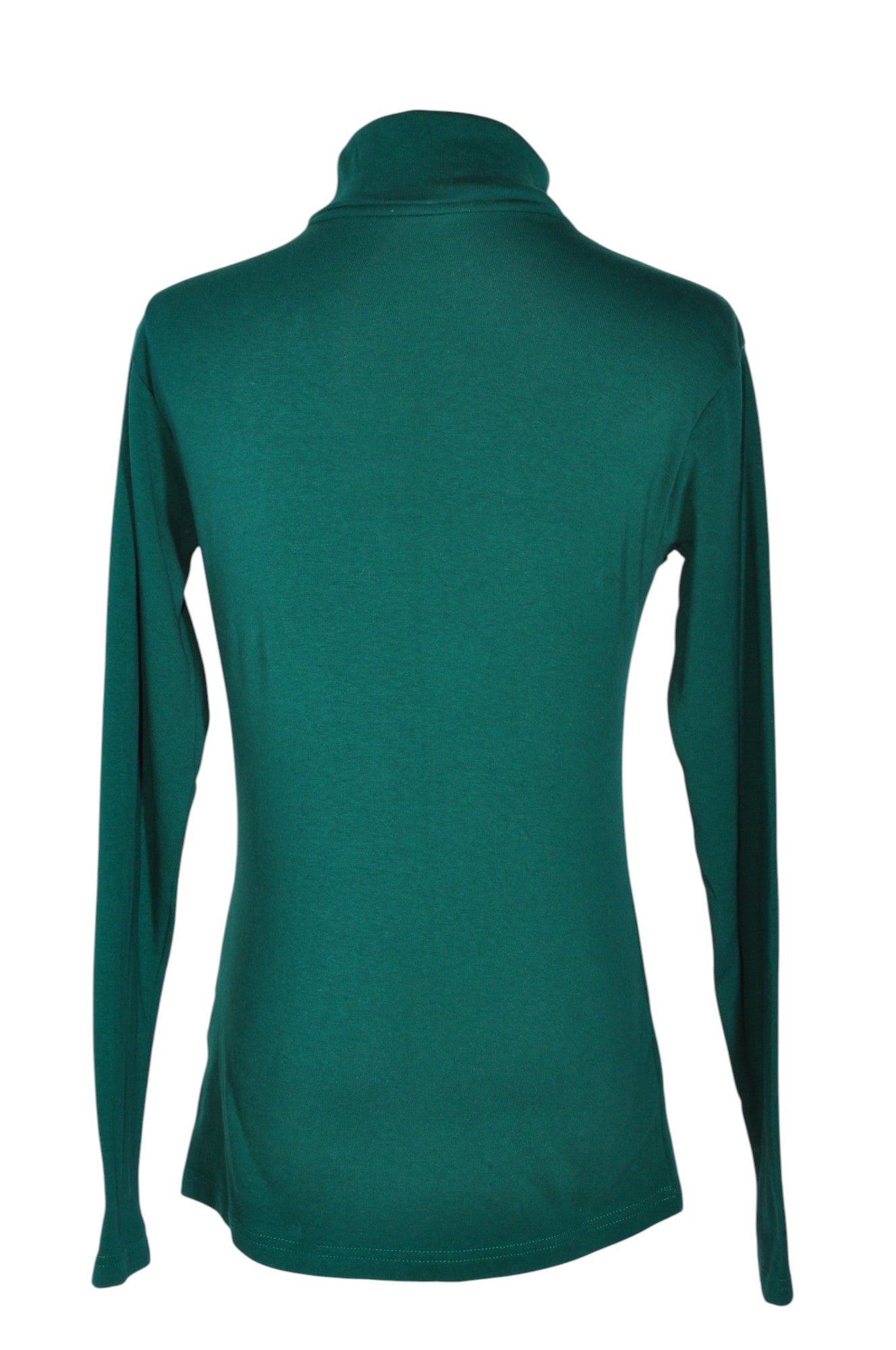 URBAN COCO Women Turtleneck Tops Regular fit in Green - S