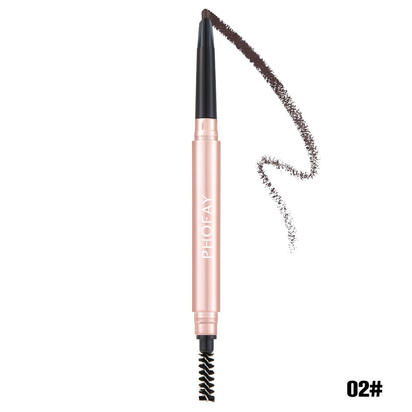 PHOFAY Triangular Eyebrow Pencil – Waterproof, Easy-Fill Brow Definer (4 Shades + Set)