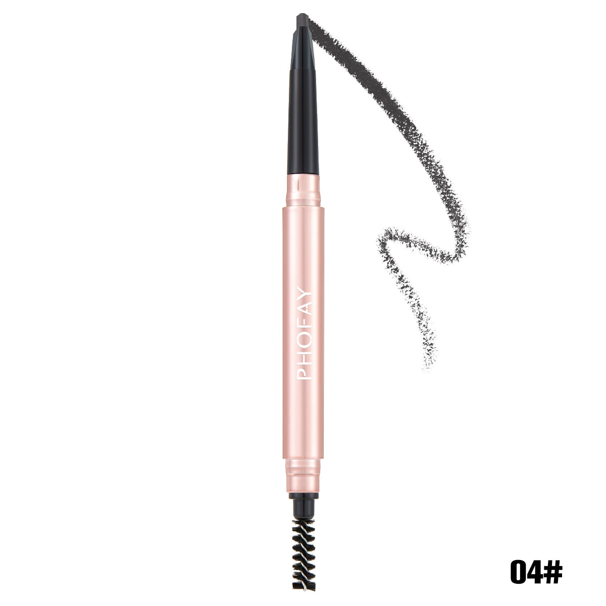 PHOFAY Triangular Eyebrow Pencil – Waterproof, Easy-Fill Brow Definer (4 Shades + Set)