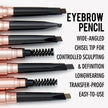 PHOFAY Triangular Eyebrow Pencil – Waterproof, Easy-Fill Brow Definer (4 Shades + Set)