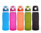 Foldable silicone Travel Hydrating water bottle