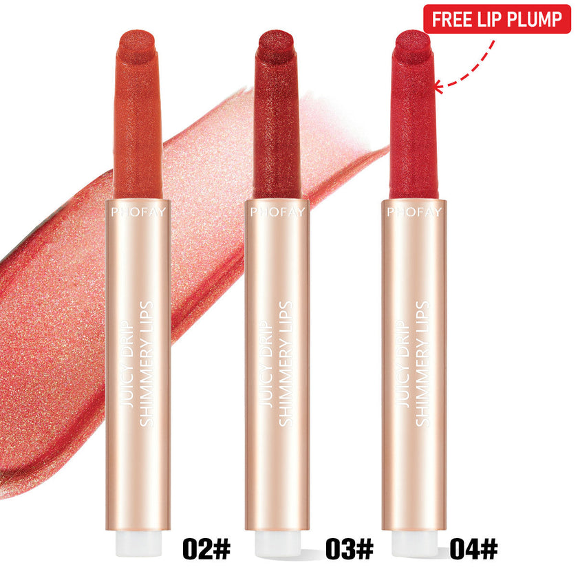PHOFAY Juicy Lip Plump Set – Hydrating Lip Plumper with Color (2 & 3-Piece Sets)
