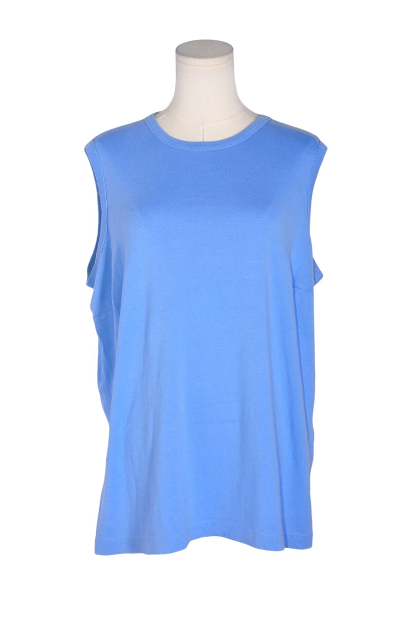 LAND'S END Women Tank Tops Regular fit in Blue - L