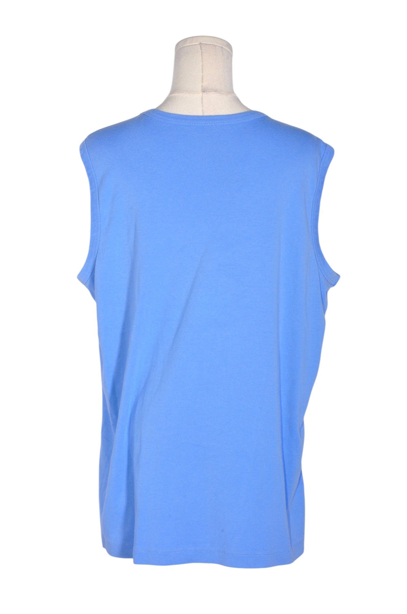 LAND'S END Women Tank Tops Regular fit in Blue - L