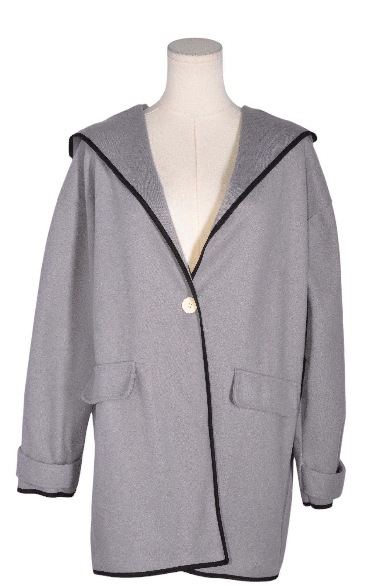 UNBRANDED Women Jackets Regular fit in Gray - XL