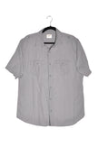 OLD NAVY Men Button Down Tops Regular fit in Gray - L