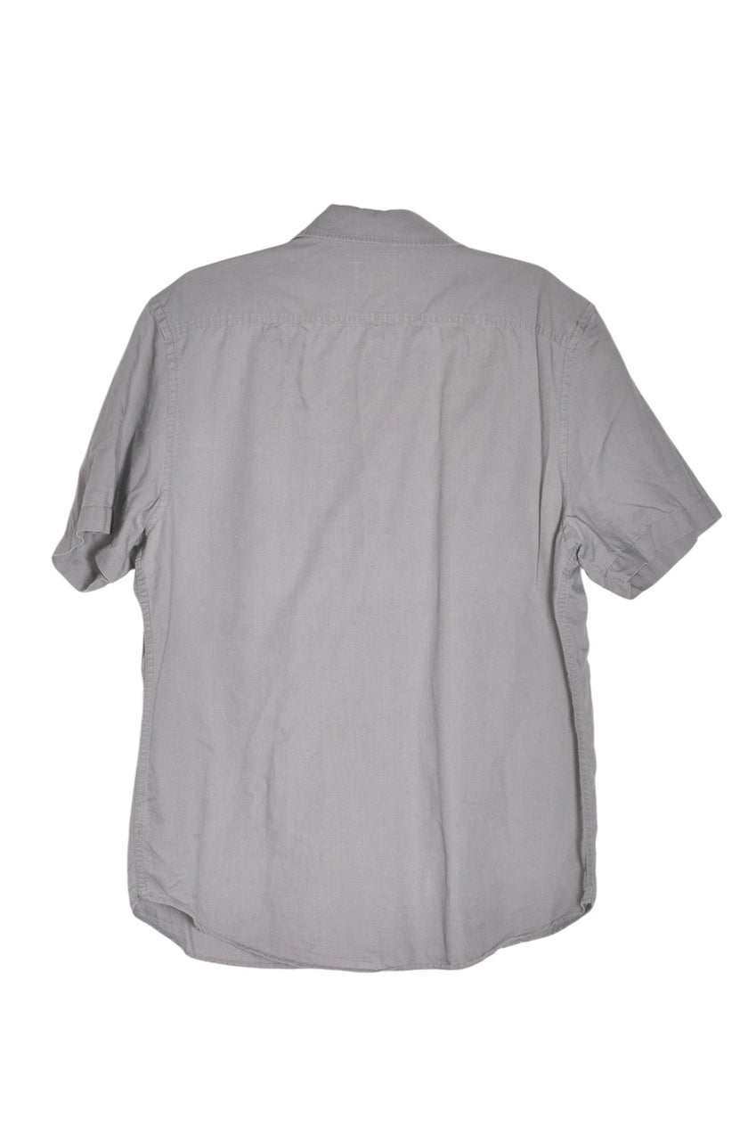 OLD NAVY Men Button Down Tops Regular fit in Gray - L