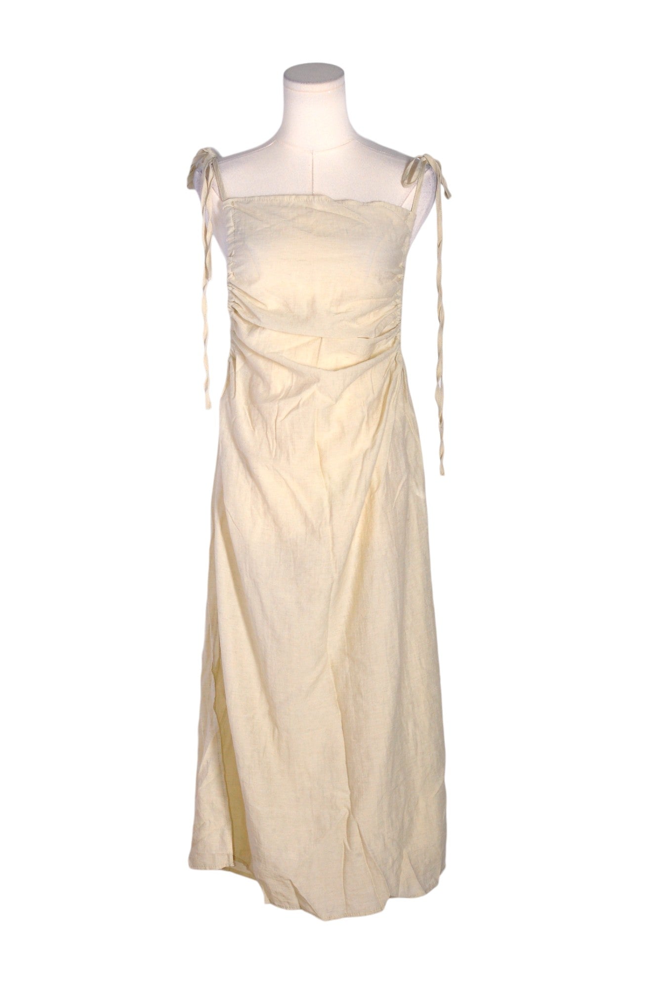UNBRANDED Women Maxi Dresses Regular fit in Yellow - S