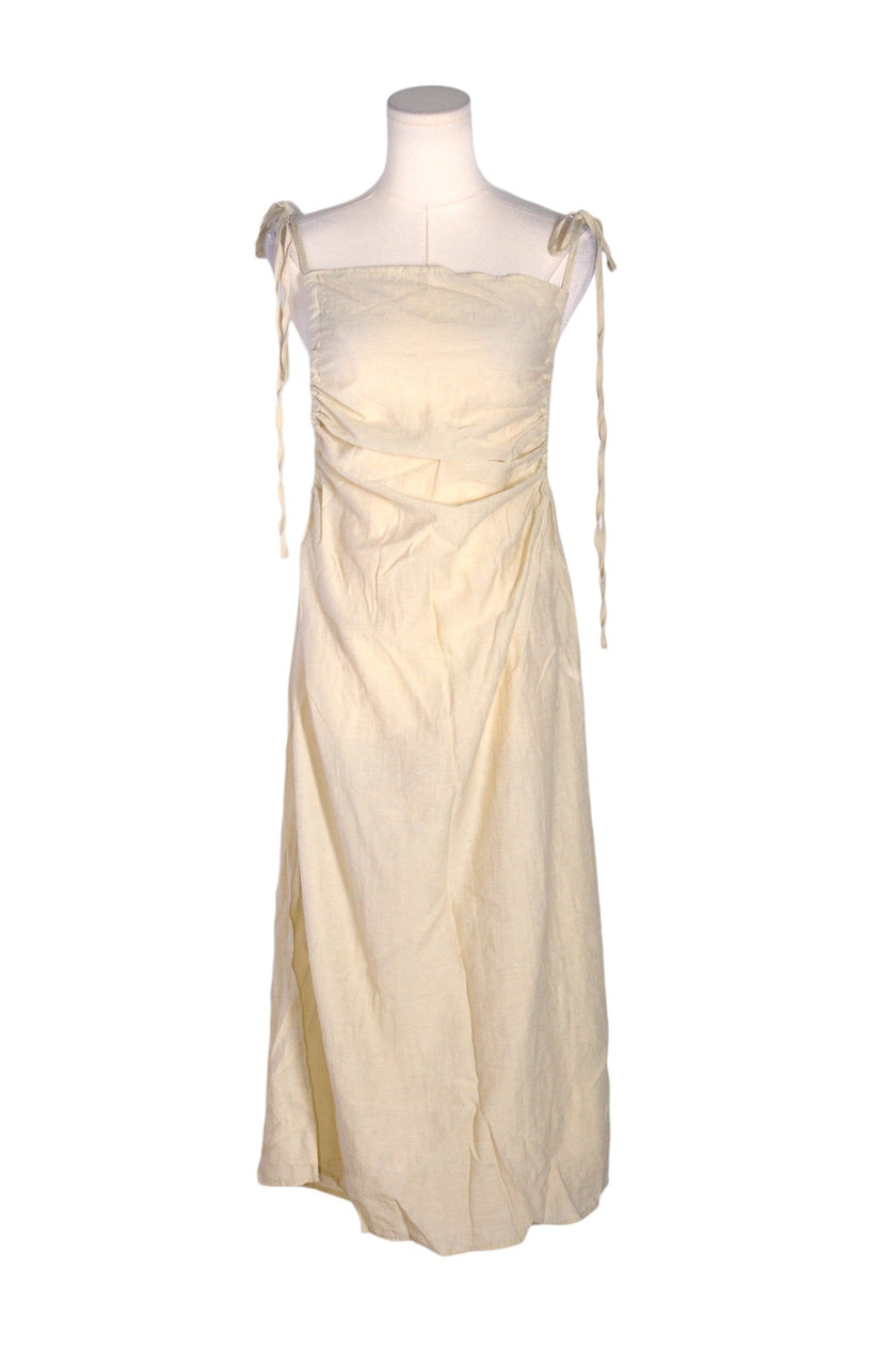 UNBRANDED Women Maxi Dresses Regular fit in Yellow - S