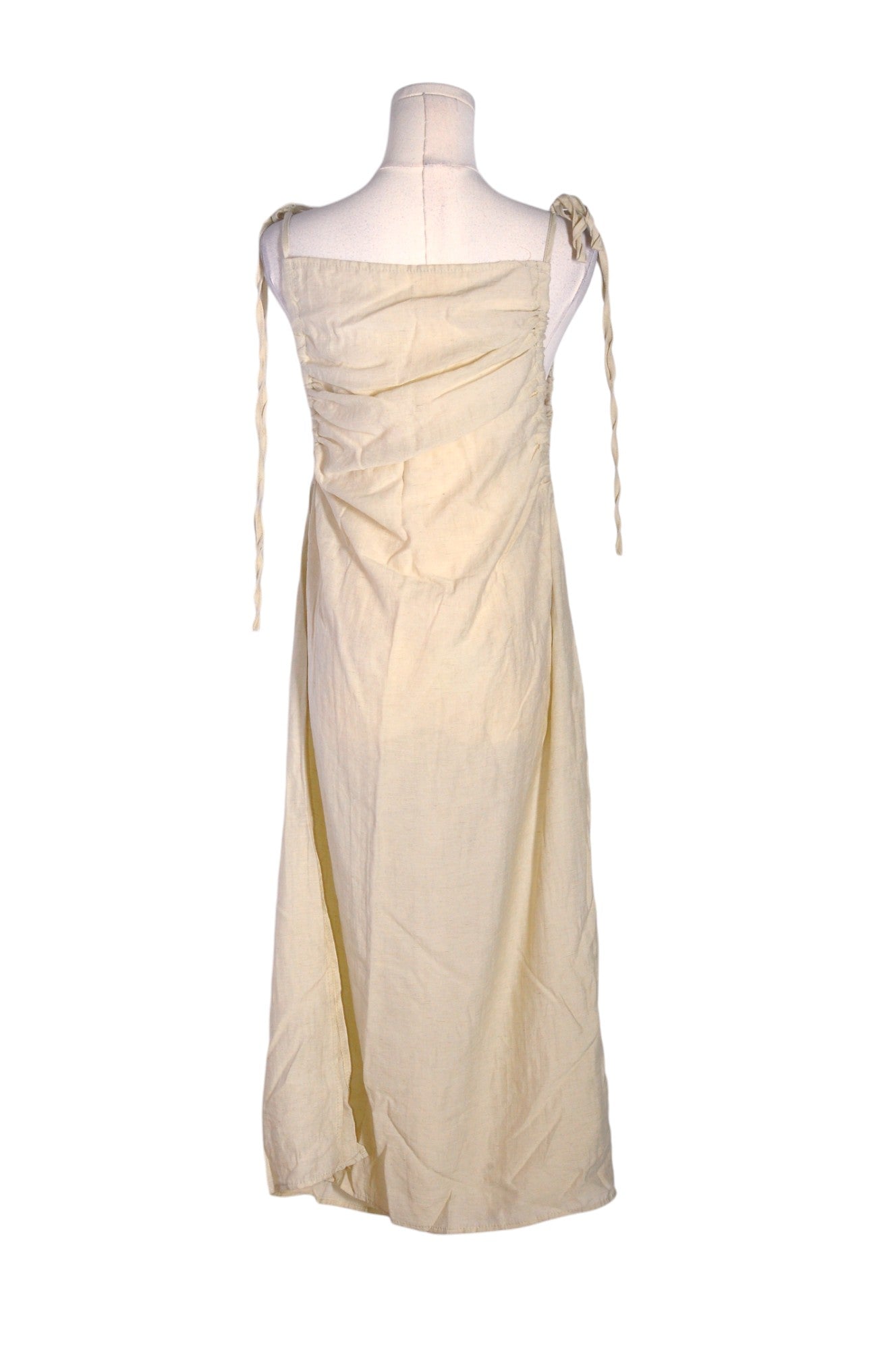 UNBRANDED Women Maxi Dresses Regular fit in Yellow - S