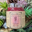 Crystal Magic Garnet Spell Candle