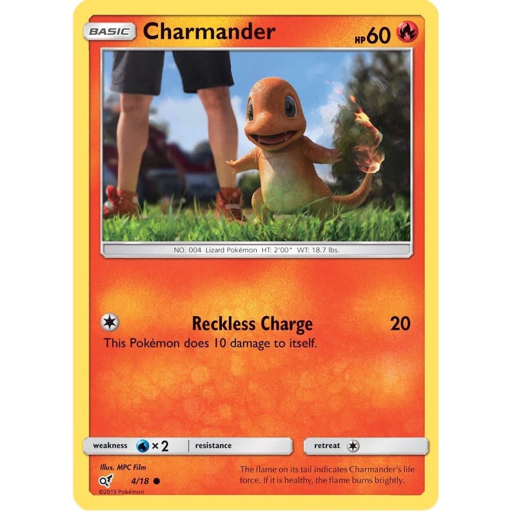 Charmander (Holo Common) (4/18) (DEP)