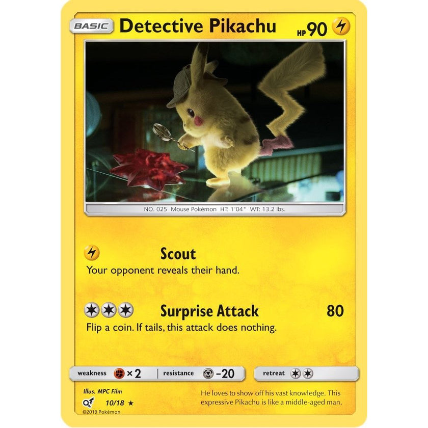 Detective Pikachu (10/18) (DEP)