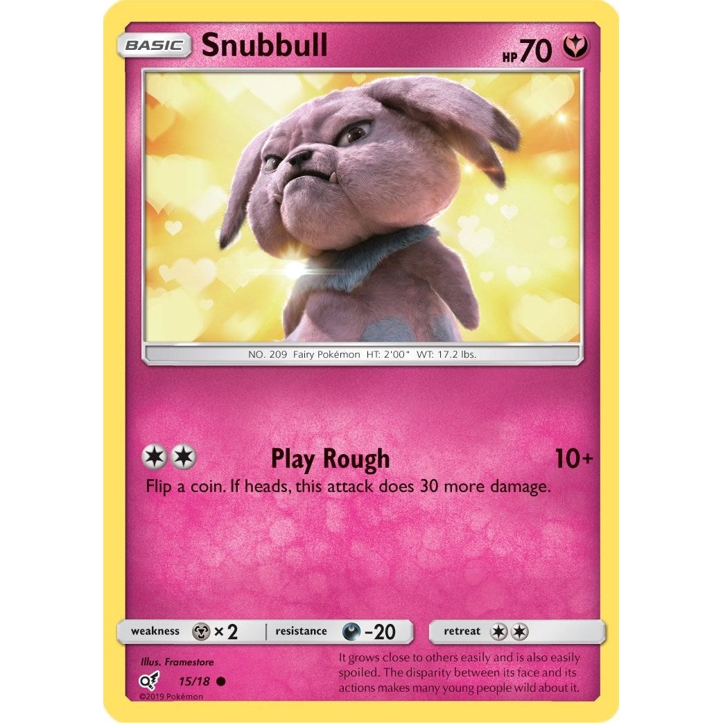 Snubbull (Holo Common) (15/18) (DEP)