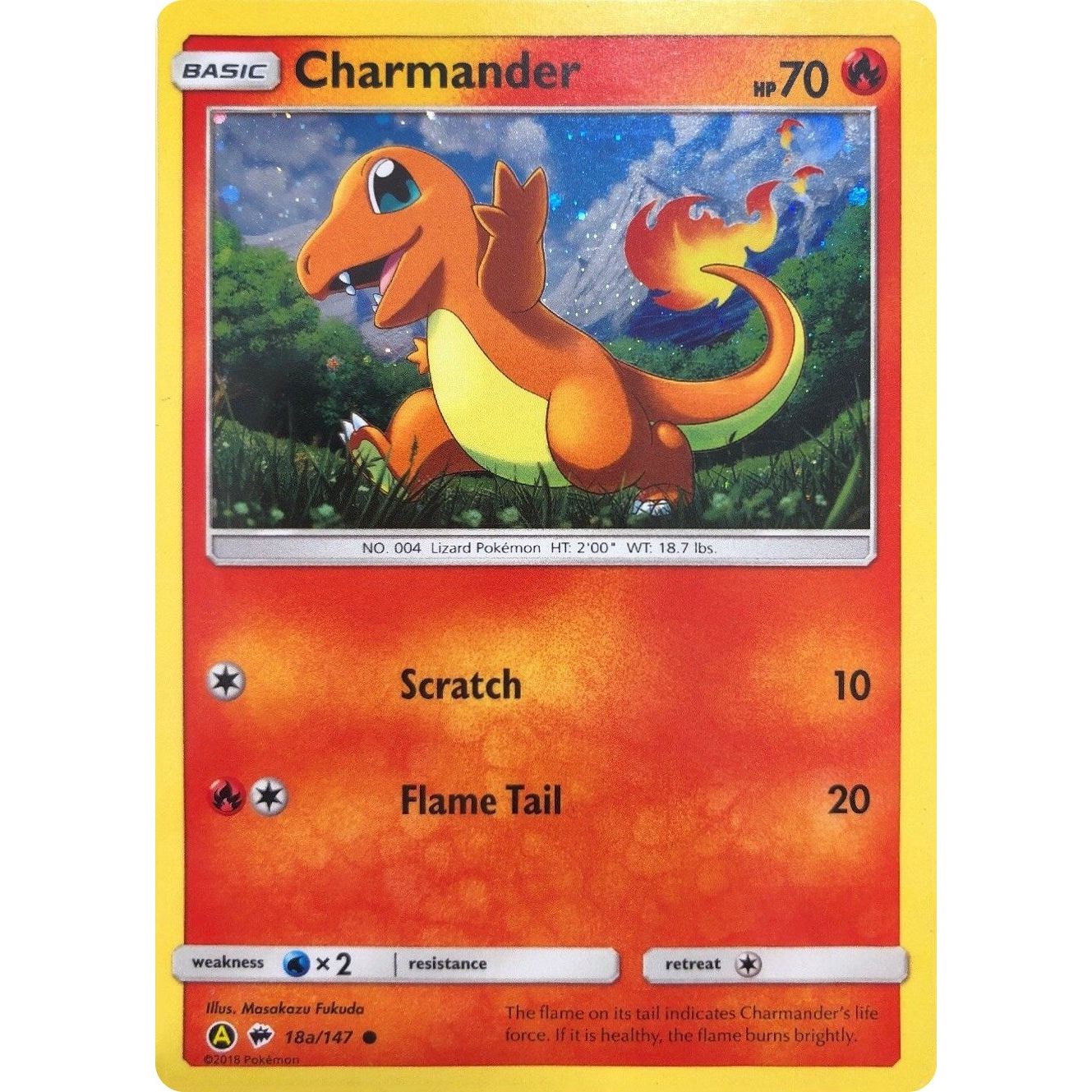 Charmander - 18a/147 (018a/147) (PR)