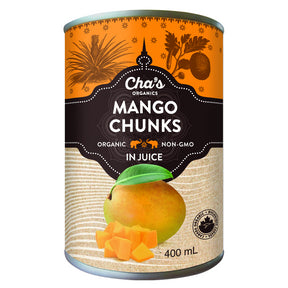 Cha's Organics - Mango Chunks In Juice (400ml)