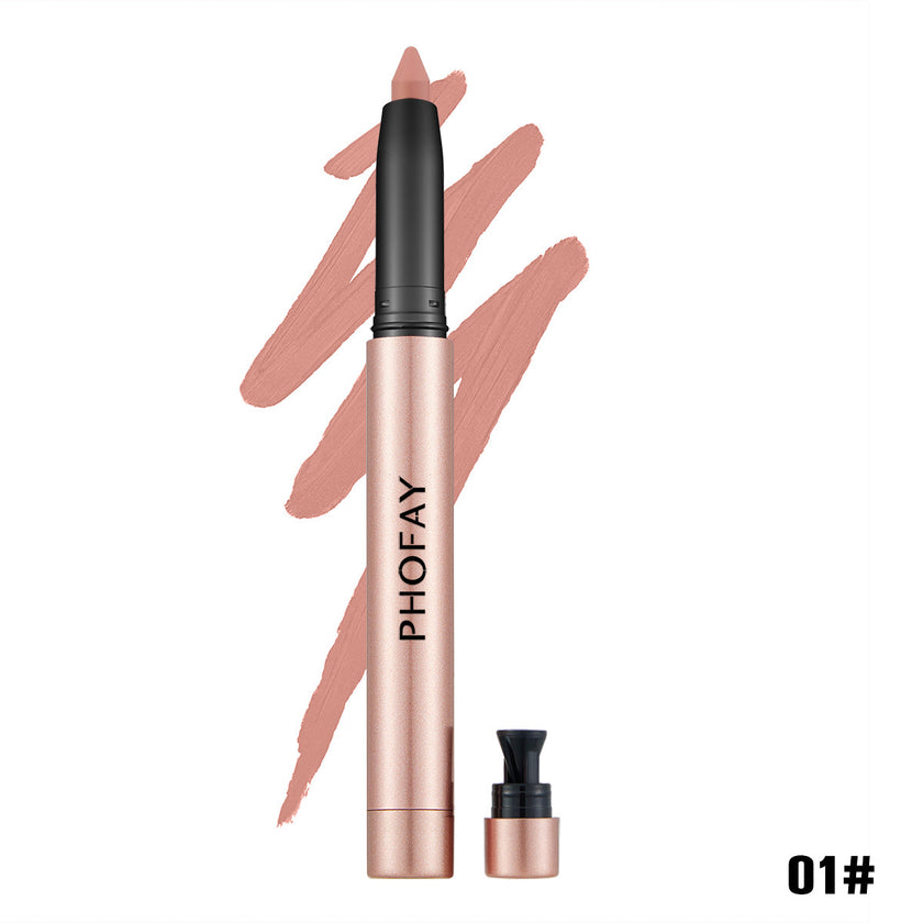 PHOFAY Matte Lip Liner Lipstick Pen – 8 Shades + Full Set