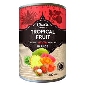 Cha's Organics - Mixed Fruit In Juice (400ml)