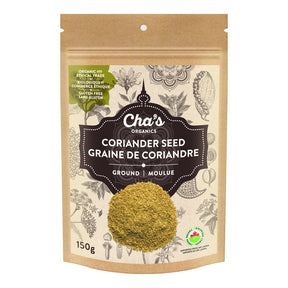 Cha's Organics - Coriander Seed, Ground (150g)