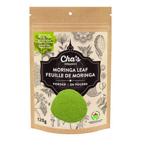 Cha's Organics - Moringa Leaf, Powder (120g)