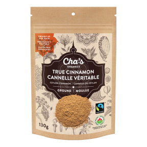 Cha's Organics - True Cinnamon, Ground (130g)