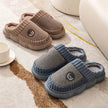 Plush Slippers – Warm Non-Slip PVC Overshoe Home Footwear