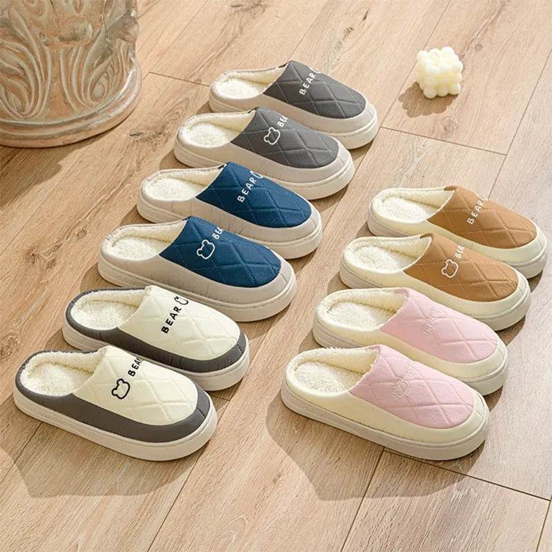 Sewing Slippers – Warm Non-Slip PVC Overshoe Home Slippers