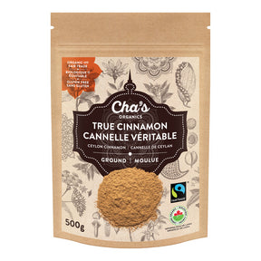 Cha's Organics - True Cinnamon, Ground (500g)