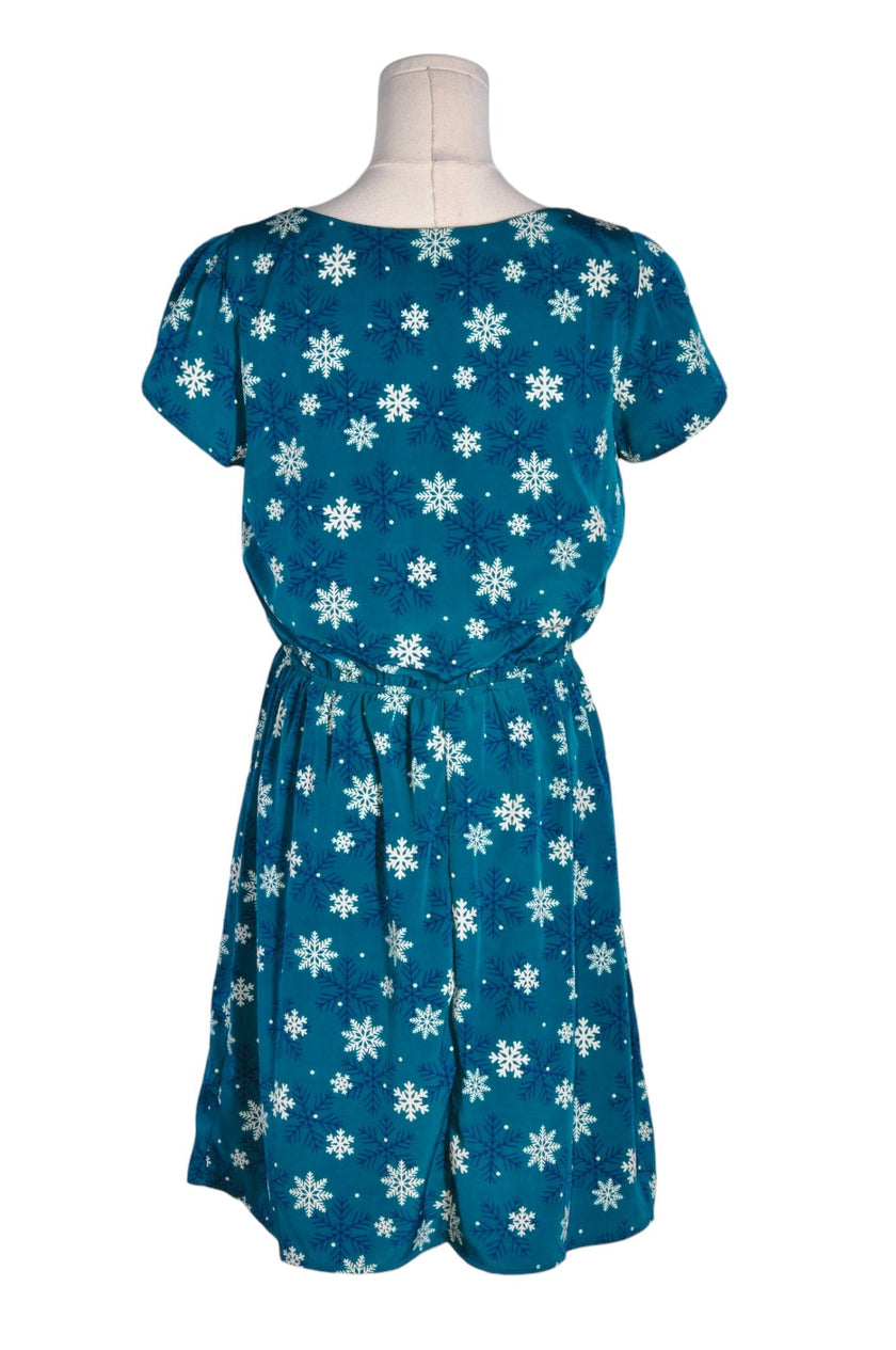PEACH LOVE Women A-Line Dresses Regular fit in Blue - L