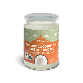 Cha's Organics - Deodorized Coconut Oil (500ml)