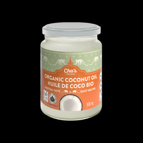 Cha's Organics - Deodorized Coconut Oil (500ml)
