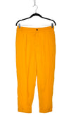 ZARA Women Trousers Regular fit in Yellow - M