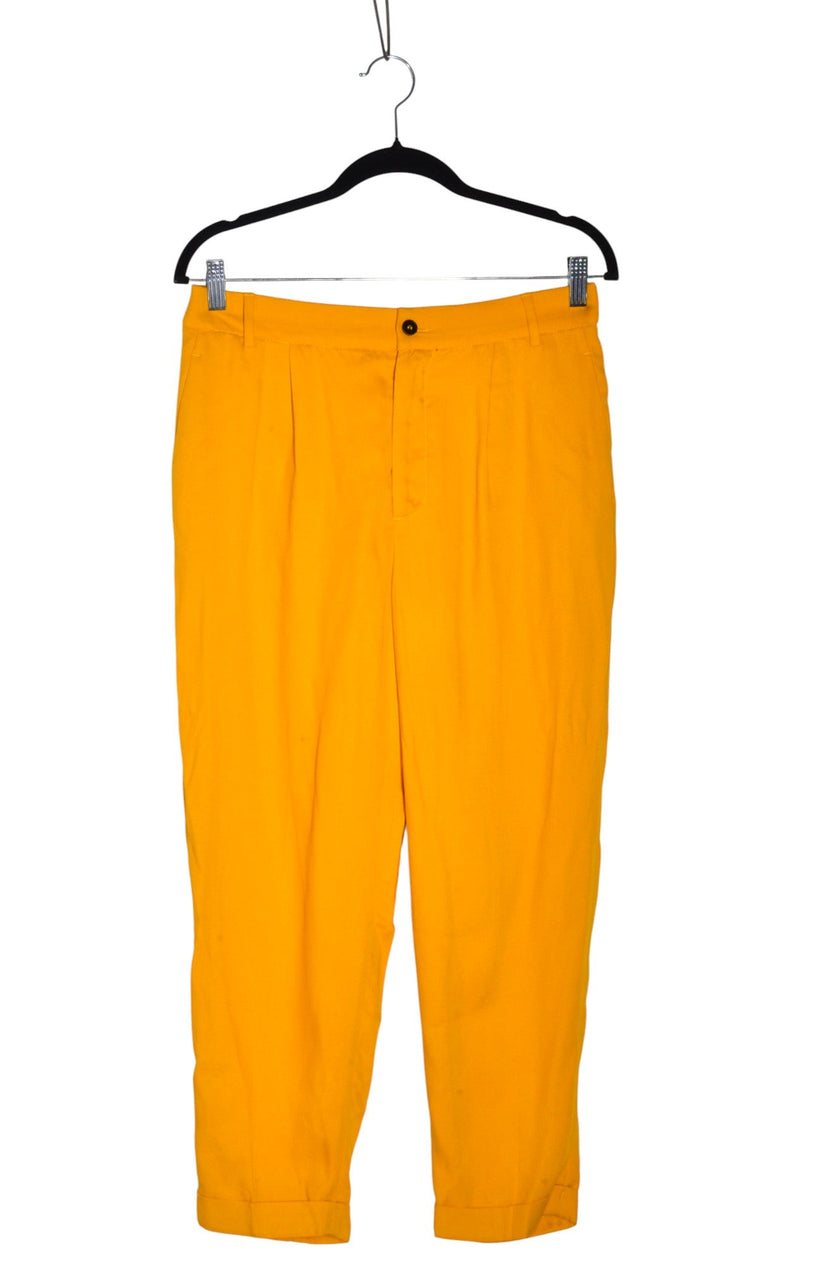 ZARA Women Trousers Regular fit in Yellow - M