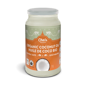 Cha's Organics - Deodorized Coconut Oil (1L)