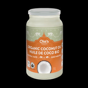 Cha's Organics - Deodorized Coconut Oil (1L)