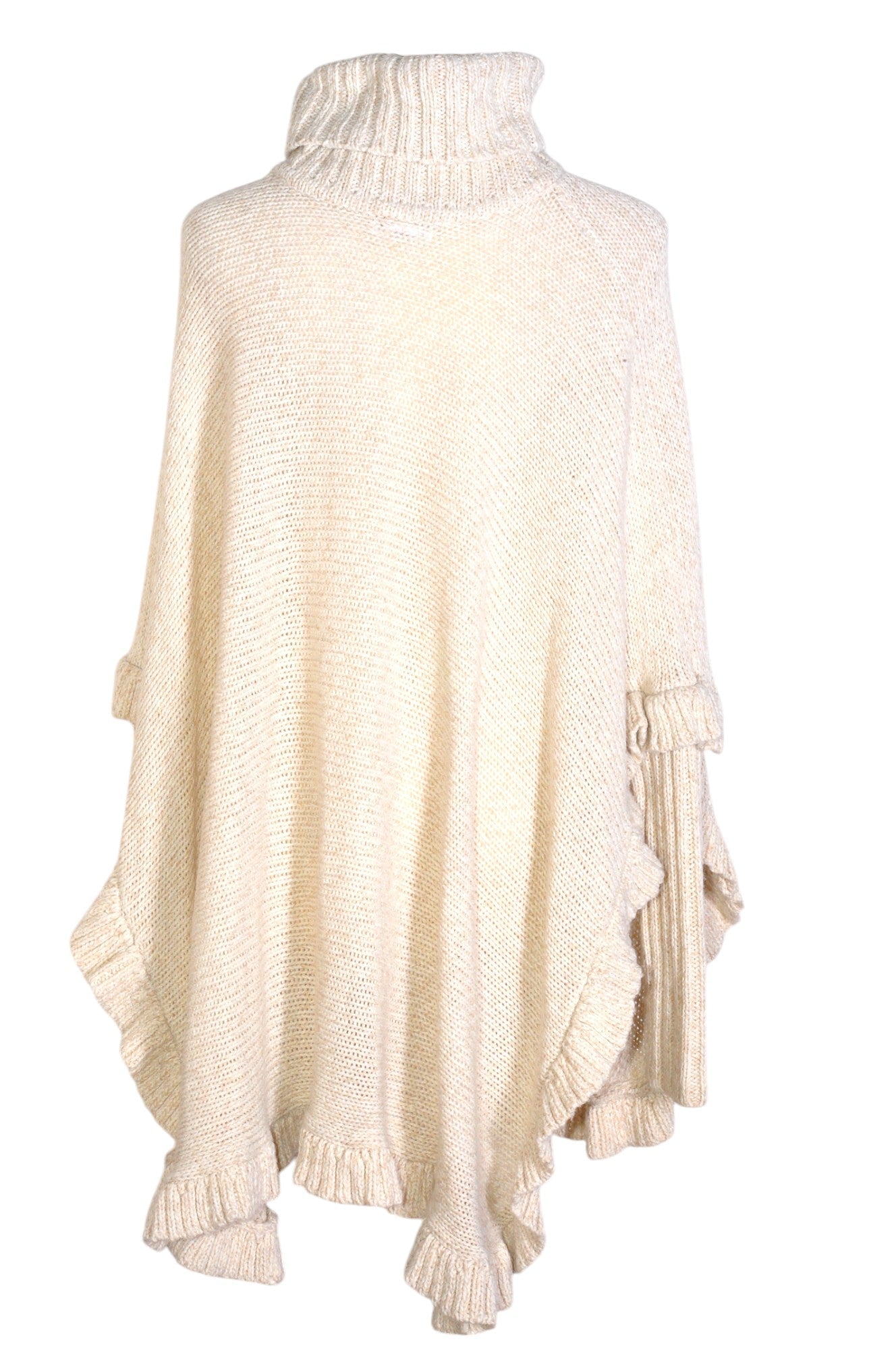 ARDENE Women Turtleneck Tops Regular fit in Beige - S
