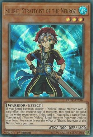 Shurit, Strategist of the Nekroz (DUPO-EN084) - Duel Power 1st Edition