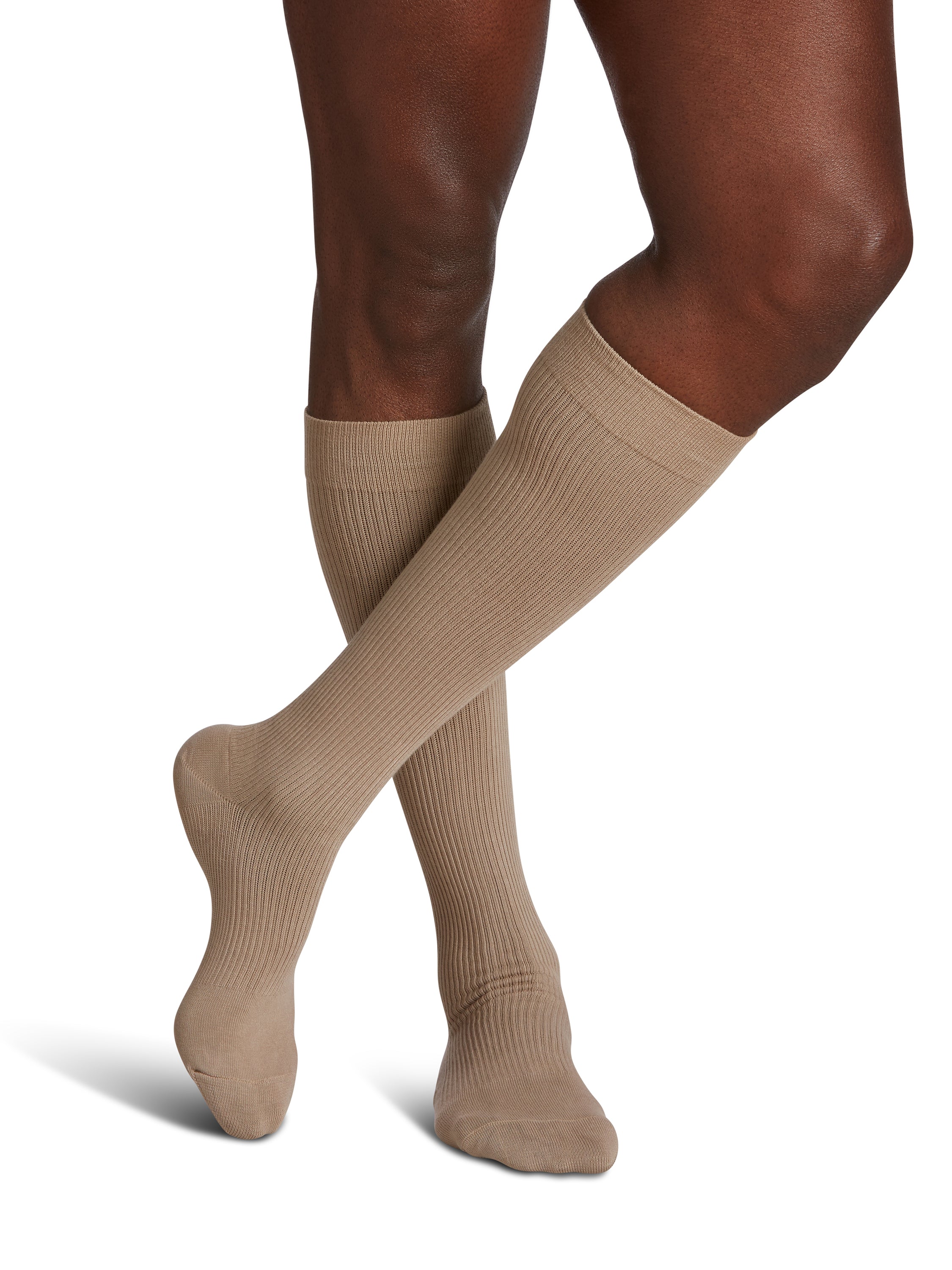 Sigvaris Men's Casual Cotton Calf 15-20mmHg Closed