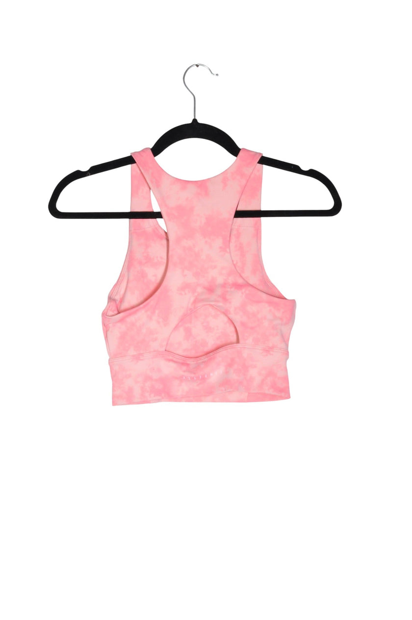 ALLFENIX Women Crop Tops Regular fit in Pink - S