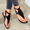 Beach buckle sandals