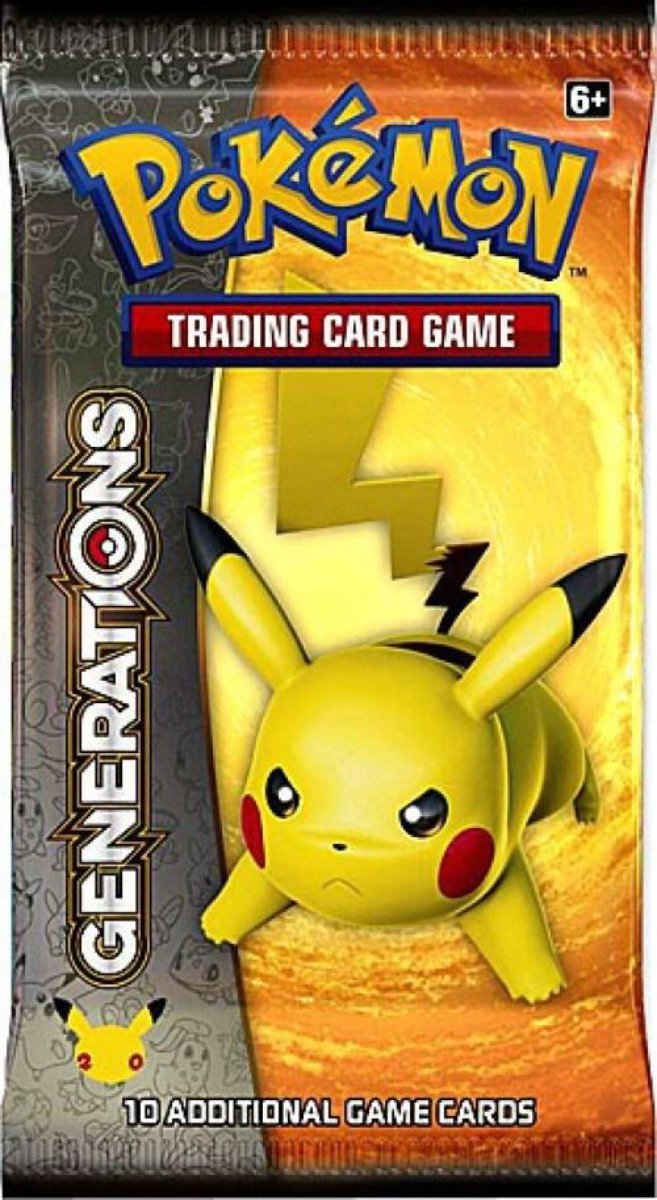 Pokémon TCG - XY - Generations - Booster Pack