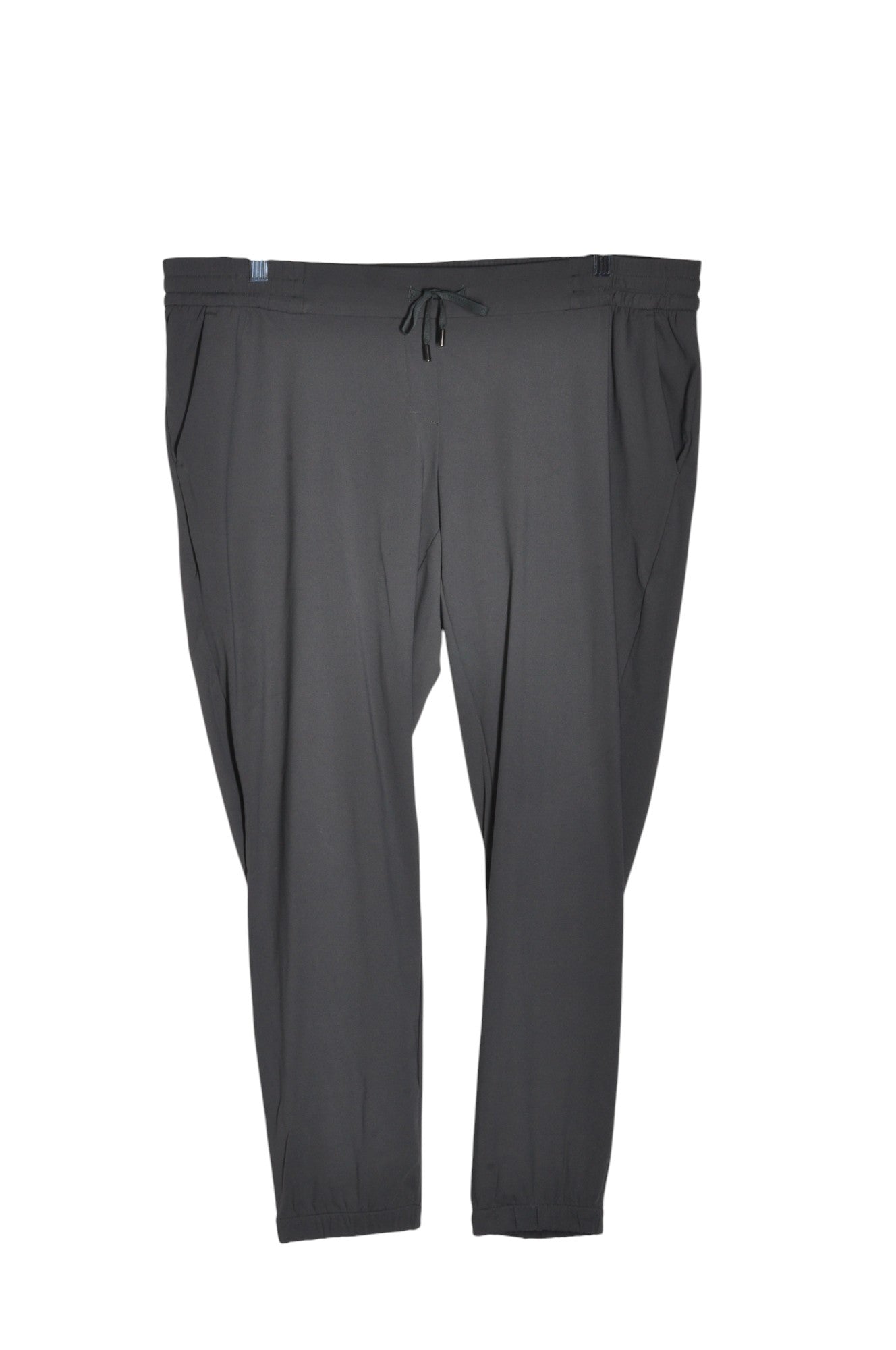 THYME Women Work Pants Regular fit in Gray - XL