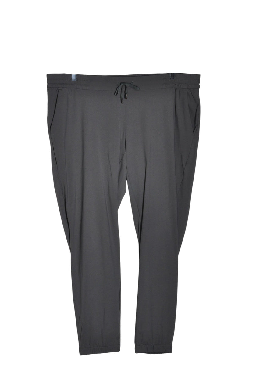 THYME Women Work Pants Regular fit in Gray - XL