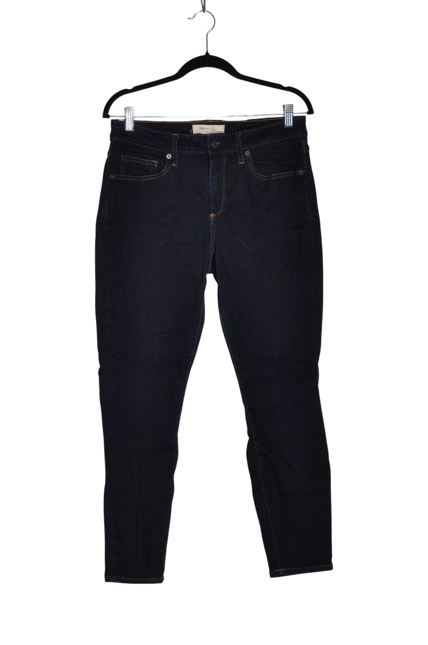 GAP Women Straight-Legged Jeans Regular fit in Blue - 31