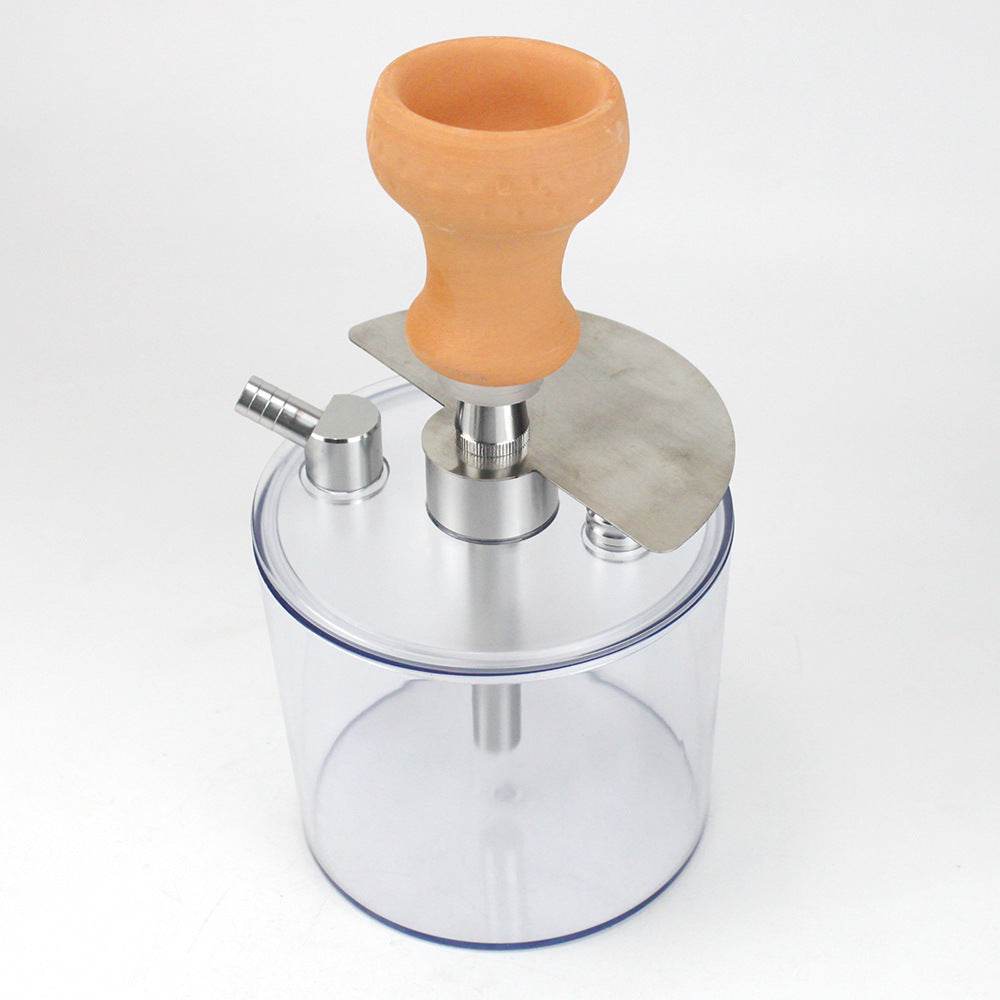 Portable acrylic hookah