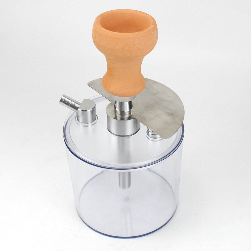 Portable acrylic hookah