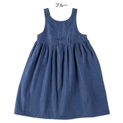 【西松屋正規品】ＥＣマエリボンデニムＪスカ１１